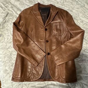 Prada leather jacket
